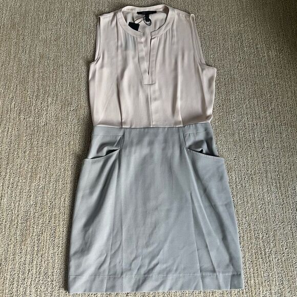 BCBGMaxAzria Dress in Moss Combo - Picture 1 of 7